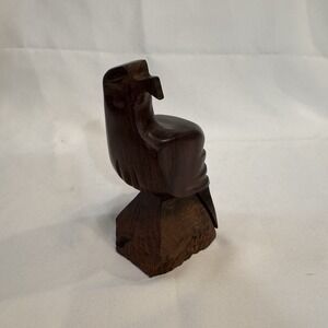 Vintage‎ Ironwood Eagle Hand Carved Wooden Figurine Statue Made In Mexico